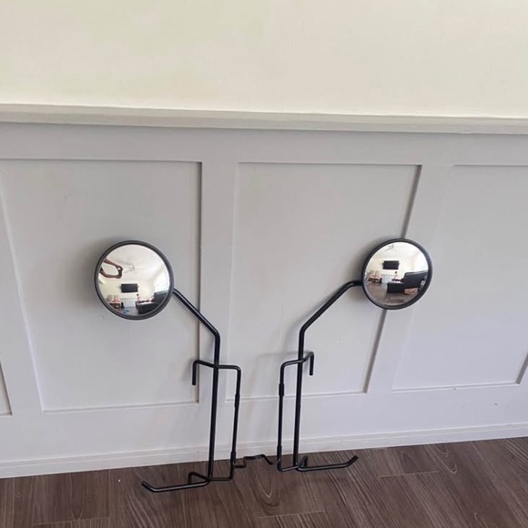 2018+ Jeep Wrangler/Gladiator Mirrors w/foot peg. Excellent condition - Picture 1 of 4